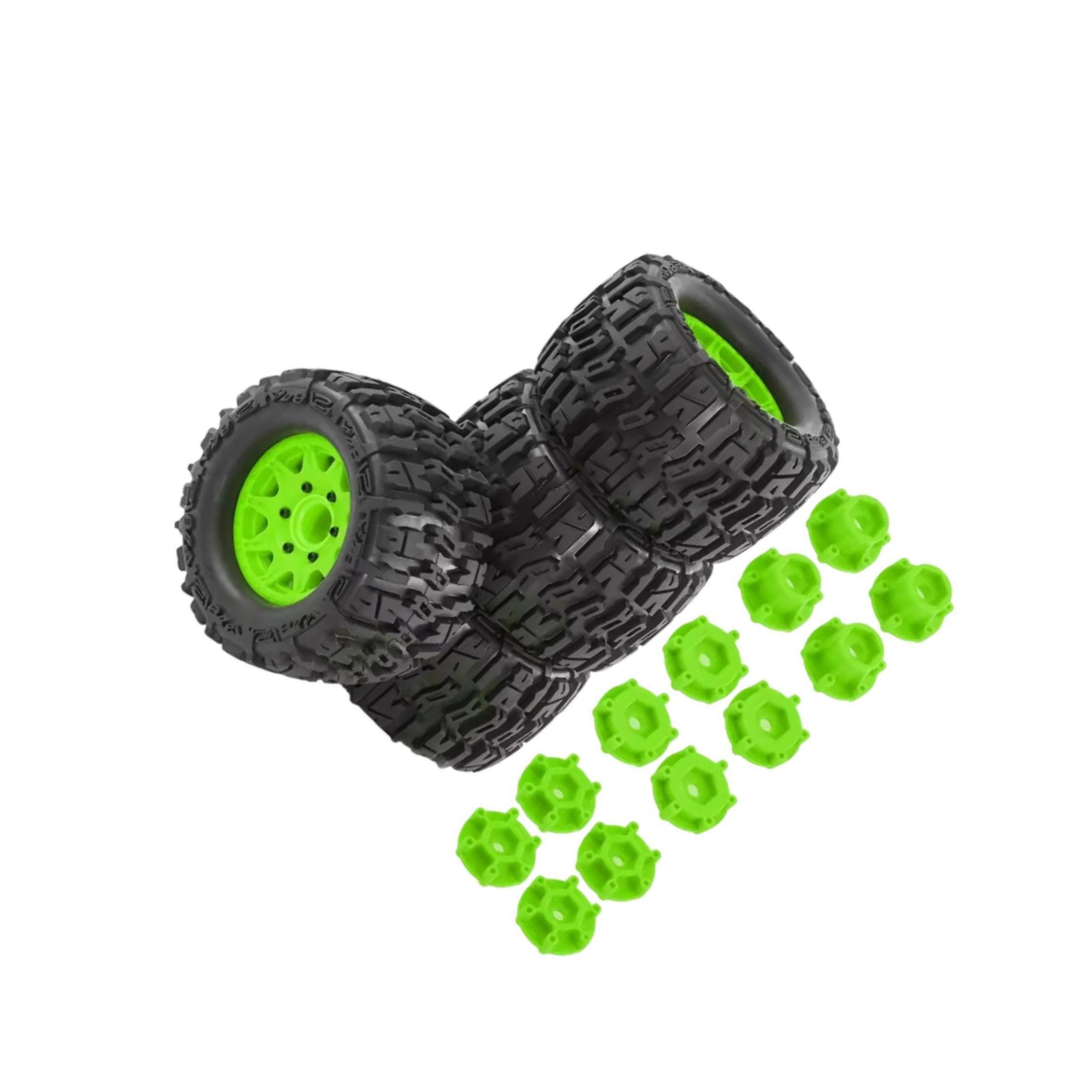 Pneumatici sostitutivi per auto modello RC Pneumatici per ruote con stabilità e affidabilità Prestazioni elevate su strada Parti di aggiornamento per auto RC Per Scala