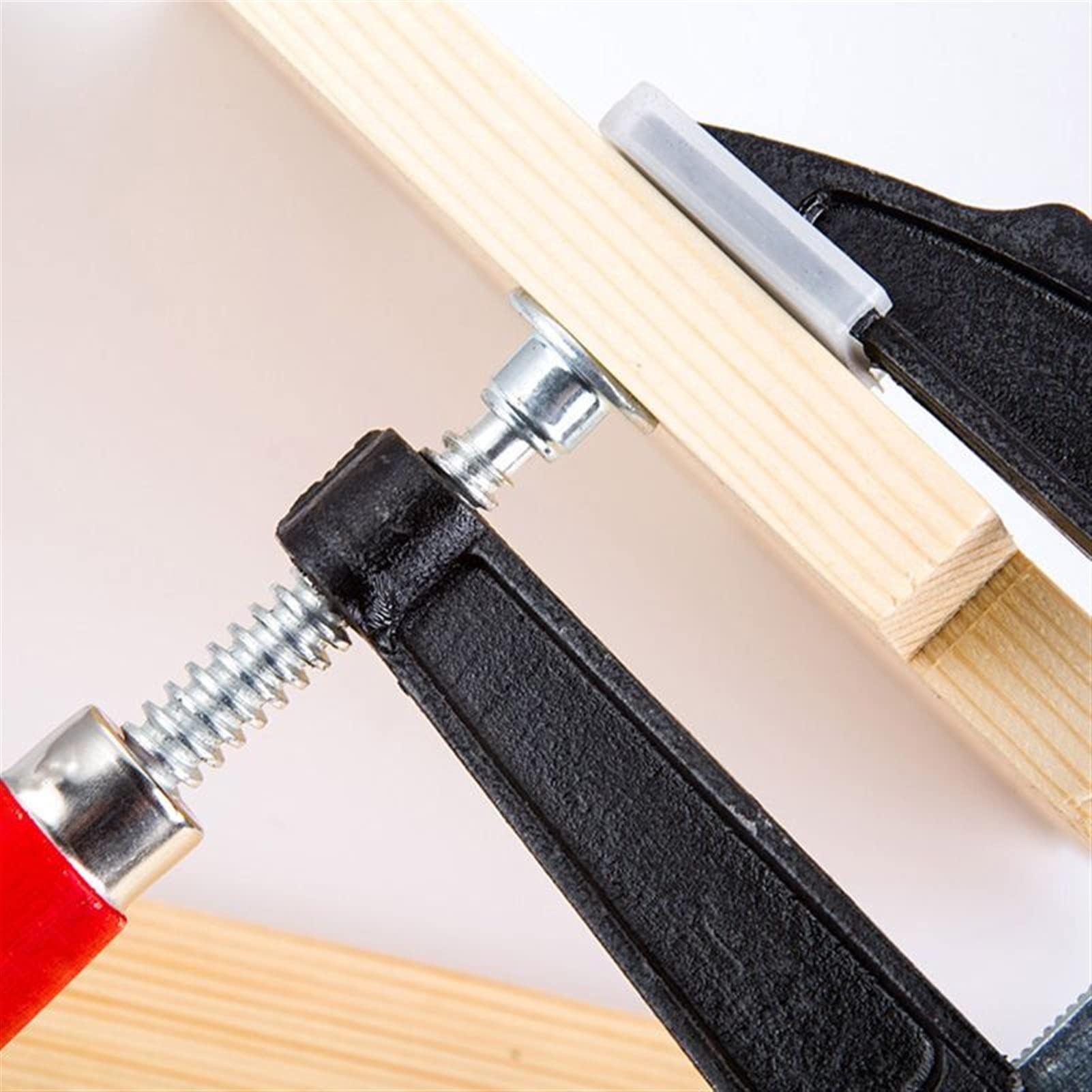 Zacisk narzędziowy DIY do drewna, wytrzymały - zacisk z zaciskiem barowym lub zacisk do obróbki drewna o dużej wytrzymałości, cieśle, narzędzia ręczne DIY, 8 rozmiarów, zaciski sprzętowe, zacisk do