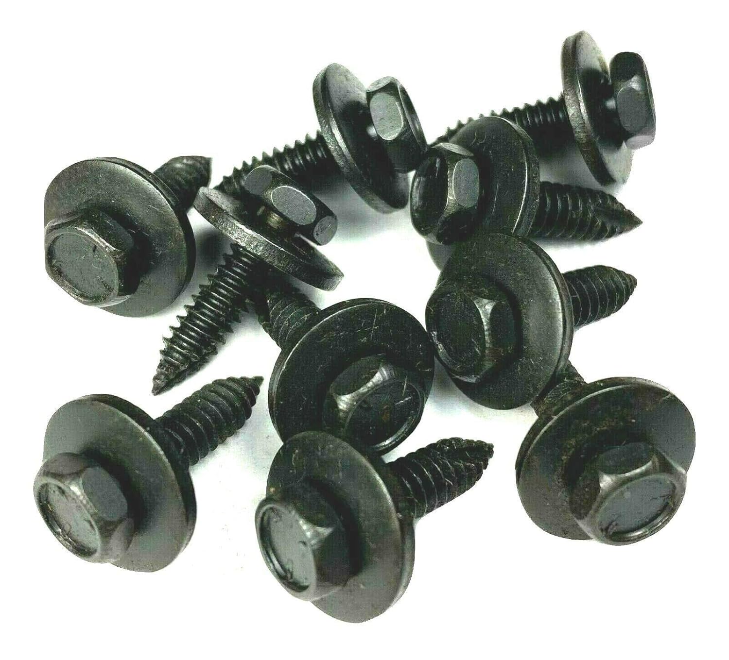 Retro-Motive #10-24 X 3/4 Dash Trim Screw Hex Screw with Loose Washer Fits Mopar (Qty 10) #981