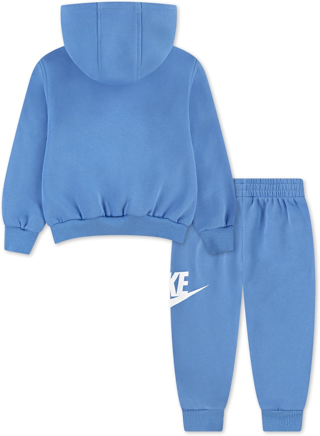 Nike Baby Sportswear Club Fleece Pullover Hoodie and Joggers 2-Piece Outfit Set (Large Swoosh Logo)