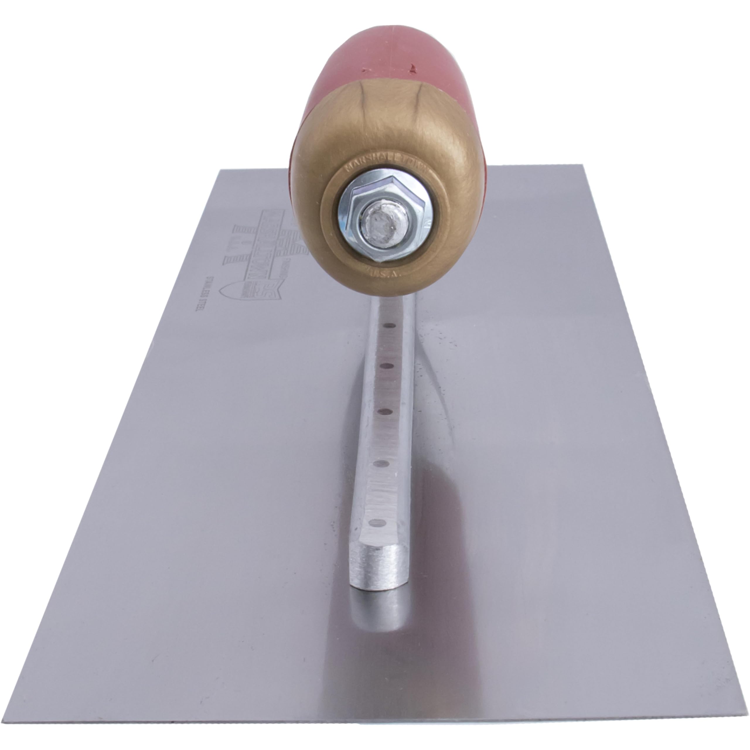 Marshalltown llana plana PermaShape, mango Durasoft, acero inoxidable, dimensiones: 292x121 mm