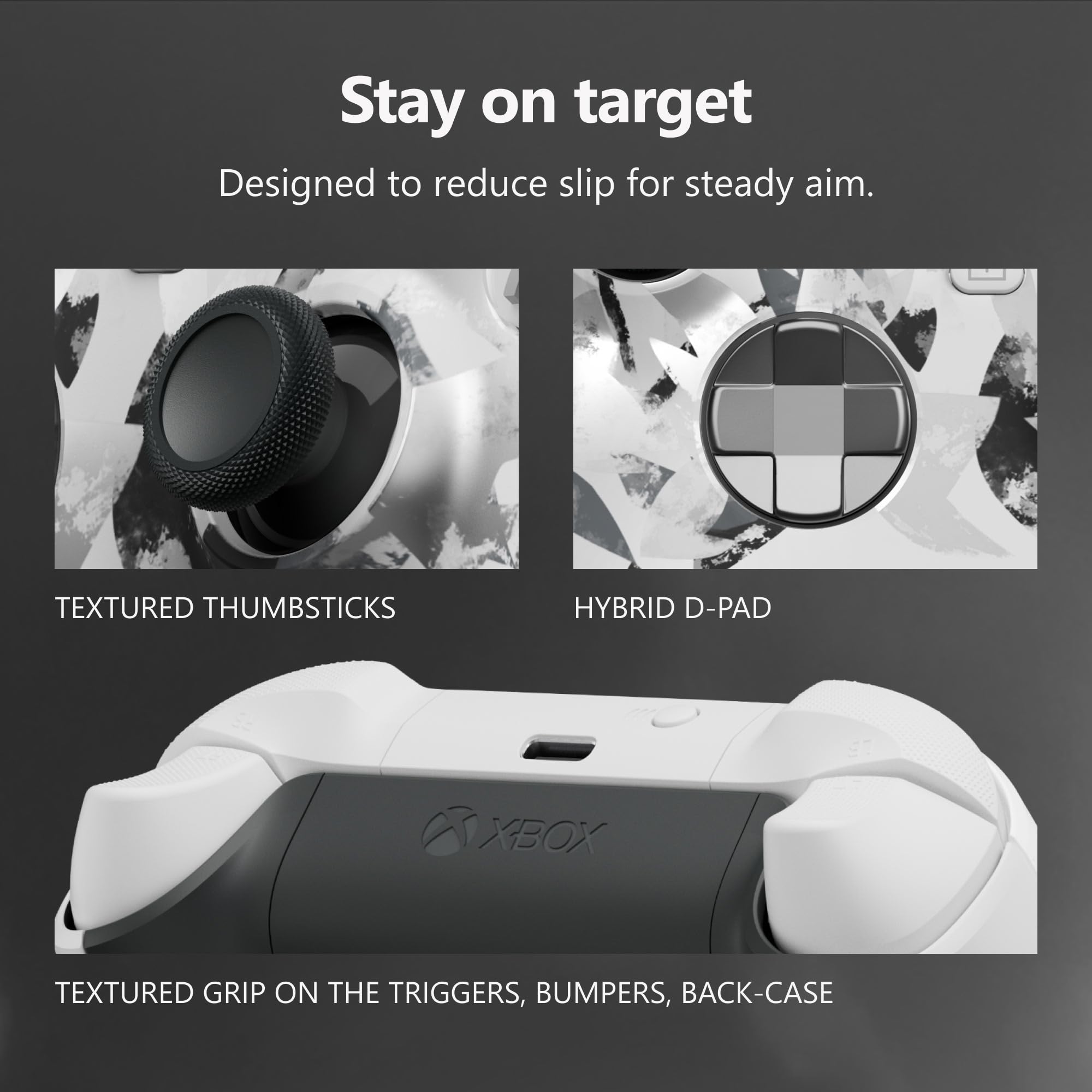 Xbox Microsoft Wireless Controller Storm Breaker Special Edition - Wireless & Bluetooth Connectivity - New Hybrid D-Pad - New Share Button - Featuring Textured Grip
