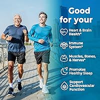 Vista 6 de Divinity Nutra Suplemento de complejo triple de magnesio, 300 mg de glicinato de magnesio, malato y citrato para músculos, nervios y energía, alta