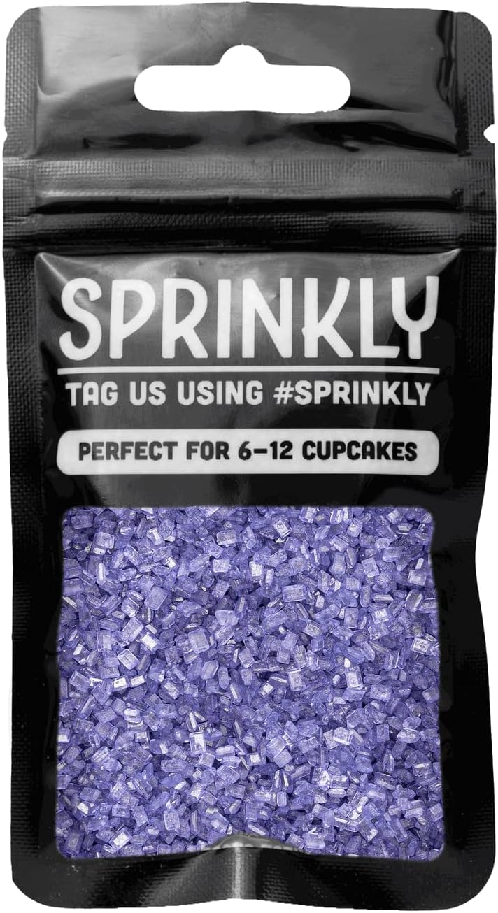 SPRINKLY - Sugar Crystals - Purple - 30g