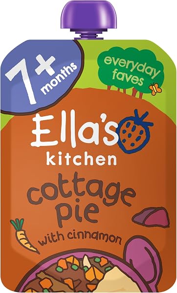 Ella's Kitchen Stage 2 from 7 Months Organic Wonderfully Warming Beef Stew with Spuds 130 g (Pack of 6) - 5