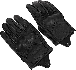 SUPVOX 1 Par De Luvas De Motocicleta Luvas À Prova D'Água Luvas De Couro Para Motocicleta Luvas De Clima Luvas De Inverno Ao Ar Livre Luvas De Bicicleta Luva De Couro Luvas