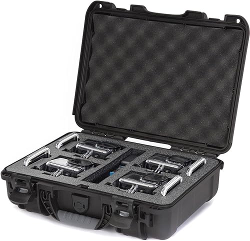 Miniatura 2 de NANUK Funda rígida impermeable 910 con inserto de espuma para GoPro Hero 9 y 10, color negro