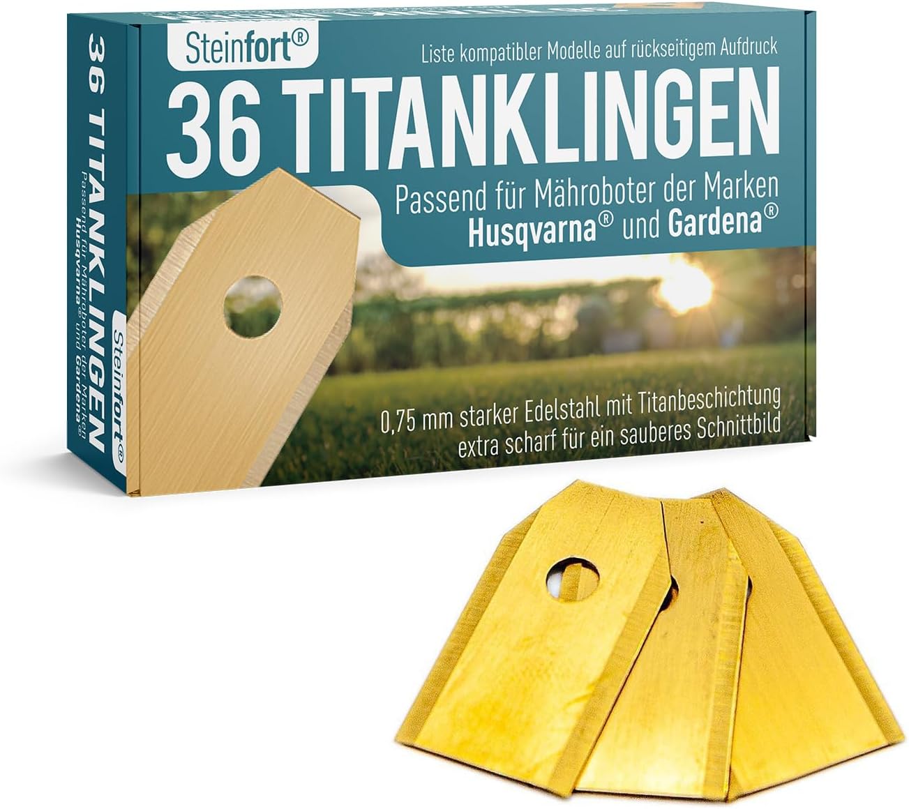 43 Mm Länge, Für Husqvarna & Gardena, Rostfrei & Scharf