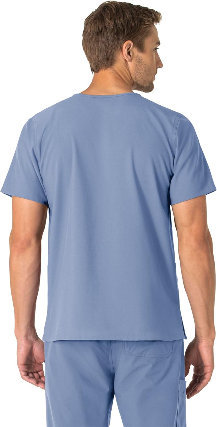 Carhartt Scrubs C15013 Unisex Force® Modern Fit V-Neck Top - Image 3