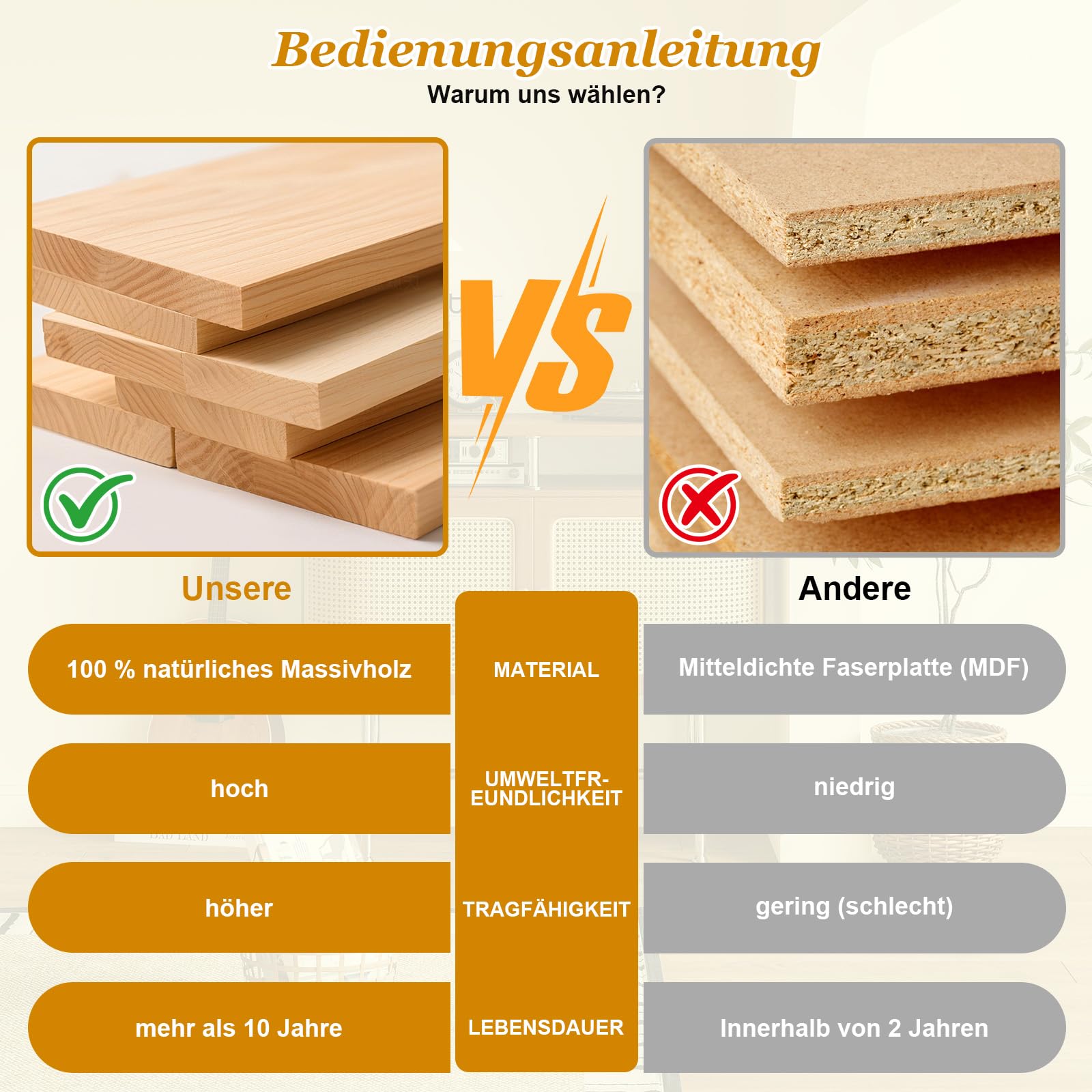 Buchständer Höhenverstellbar 50-130cm Boden Tisch Notenständer Buchhalter | 2 in 1 Verstellbarer Holz Leseständer mit Seitenclip 180°-Neigung für Musiknoten, Rezepte, Tablet, Laptop, Kochbuch