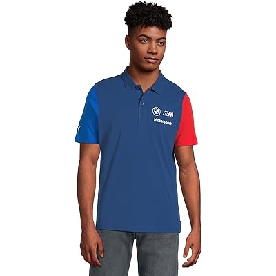 Мужская рубашка PUMA BMW M Motorsport Essentials Polo pro blue-m color