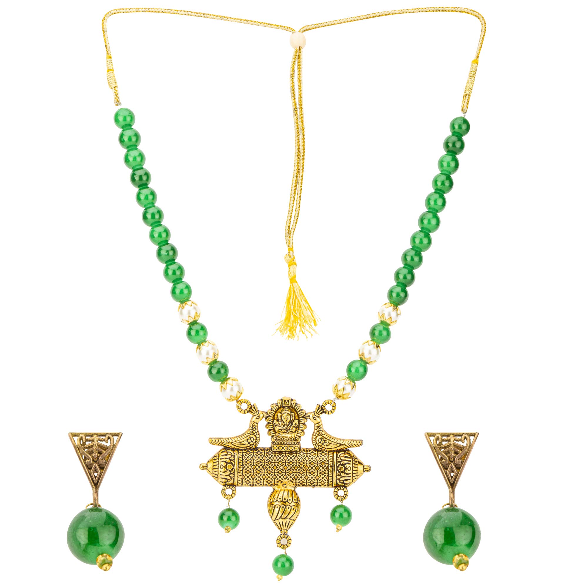 Brass Jewellery Set for Women (CT-NCK-44050)