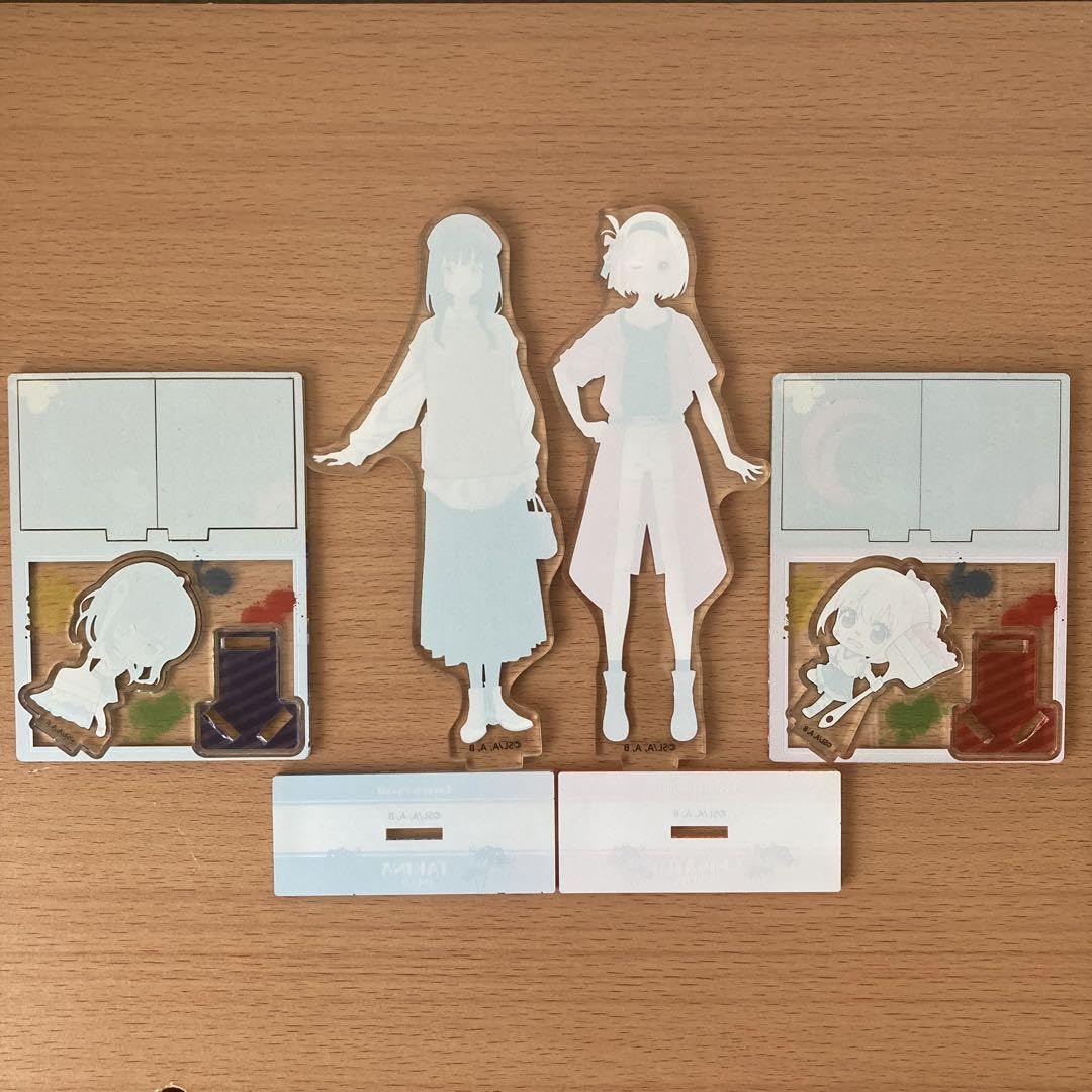 BANDAI - 4点セット 千束 たきな アクリルスタンド リコリスリコイル Amazon.co.jp: リコリス・リコイル アクリルスタンド 4点セット