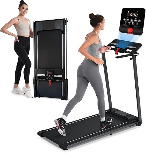 Merax Cinta de correr con inclinación, 2.5 HP plegable eléctrica para entrenamiento de oficina en casa, máquina de correr con capacidad de 265