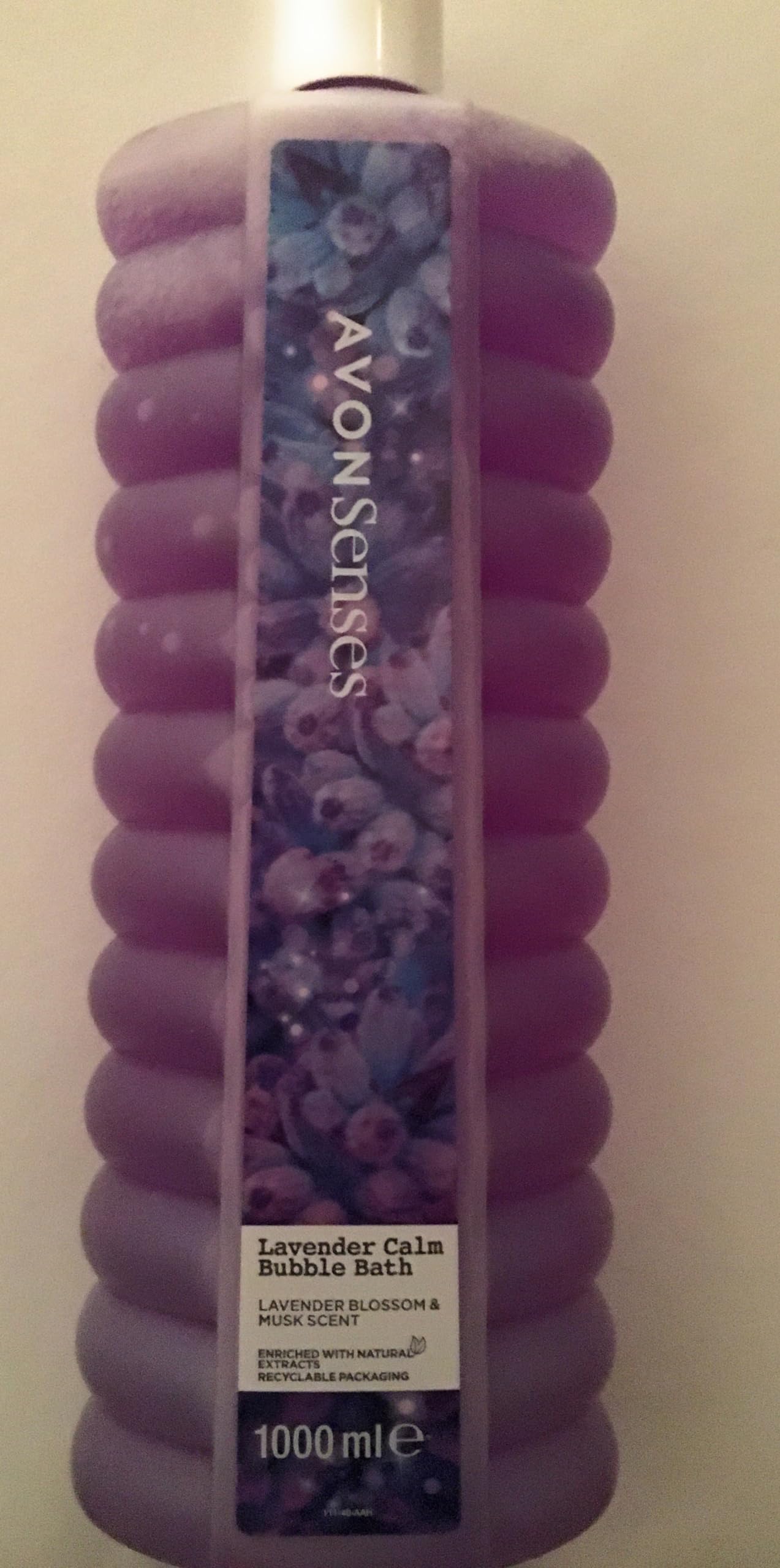 Avon Senses Bubble Bath Lavender Calm - Beruhigendes Schaumbad Mit Lavendel, 1000 Ml