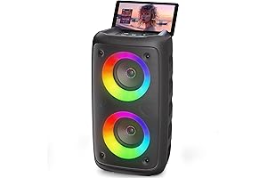 Bluetooth Speaker Portable Karaoke Machine for Outdoor Party Rechargeable System