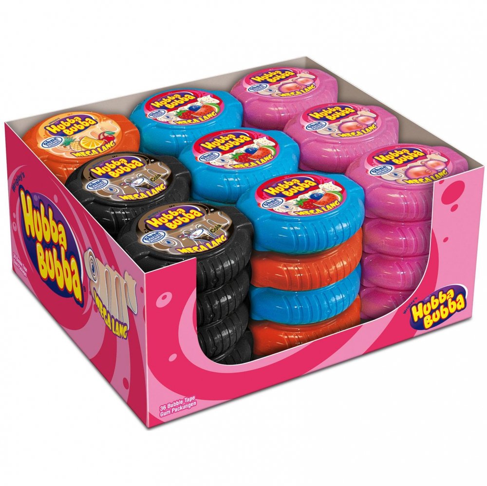Hubba Bubba Bubble Tape 36er Spar-Set