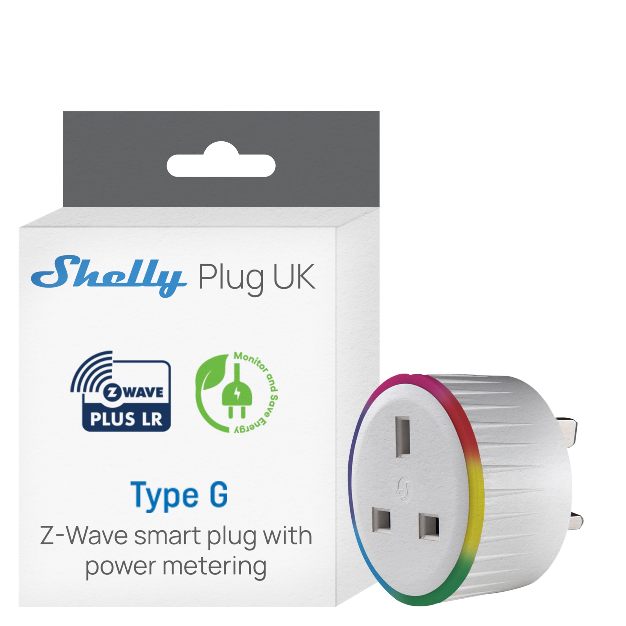 Shelly Prise automatique UK LR domotique intelligente wifi