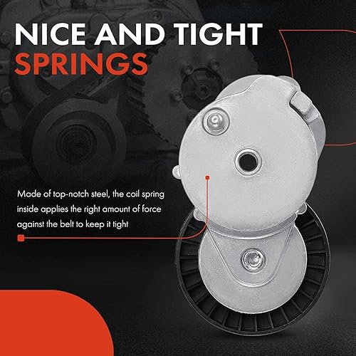 Miniatura 5 de A-Premium Conjunto tensor de correa con polea compatible con Volvo V60 XC60 Cross Country 2015-2016, S60 2012-2016, XC70, S60 Cross Country 2016,