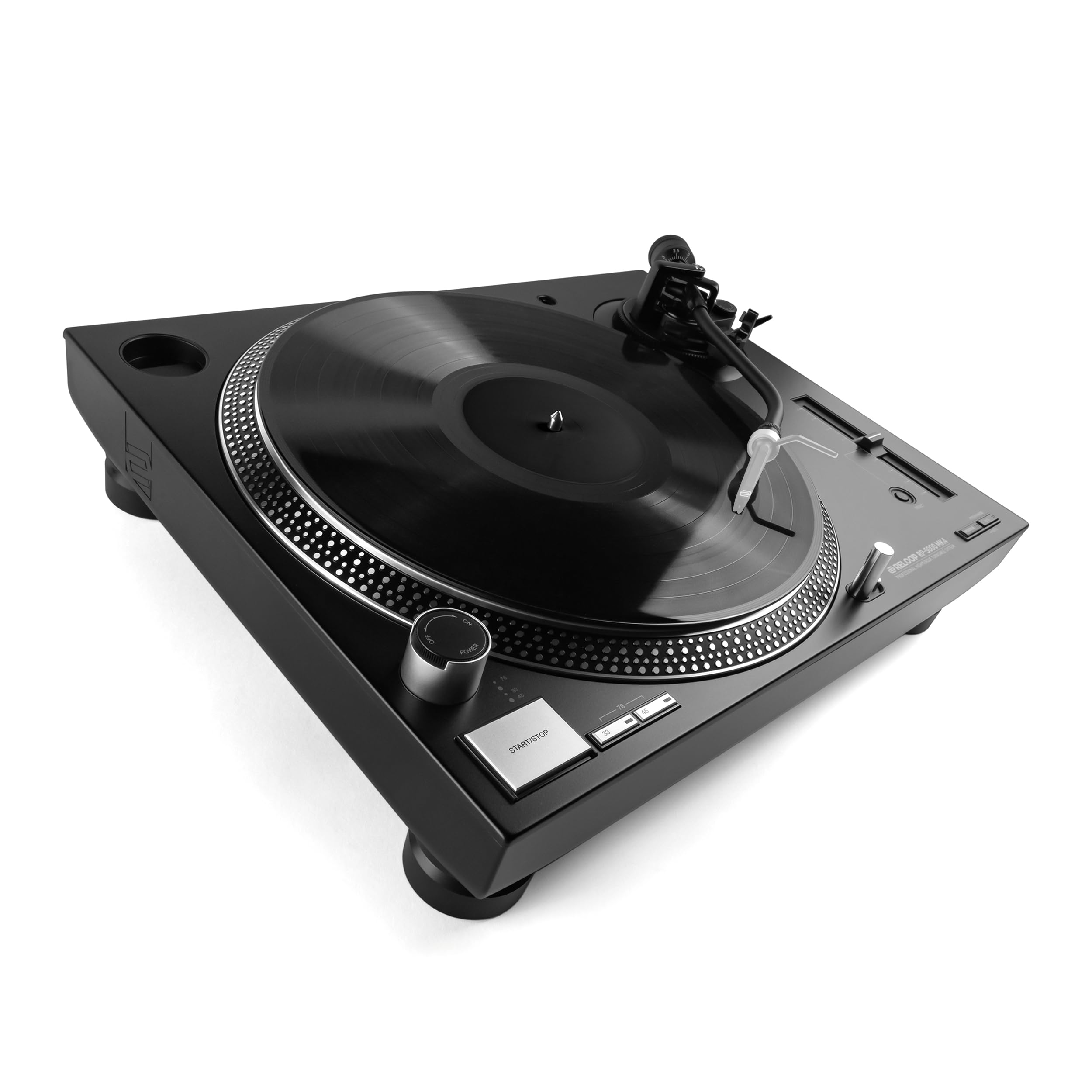 Reloop RP-5000 MK4 - Tocadiscos High-Torque Next Evolution de accionamiento Directo, diseñado para Uso Profesional y de Alta Durabilidad