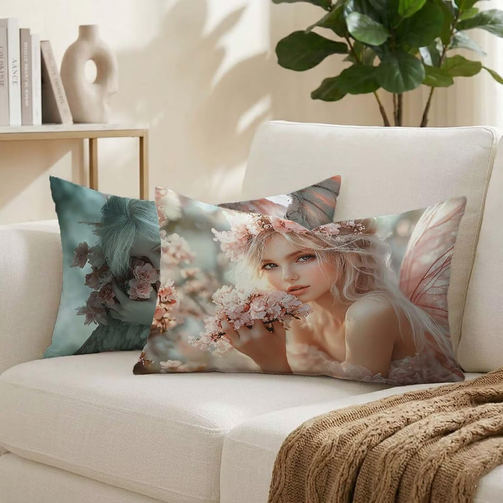 Coussin Exterieur Impermeable 50x80 protégeant vos canapés avec ce lot de 2 housses déperlantes