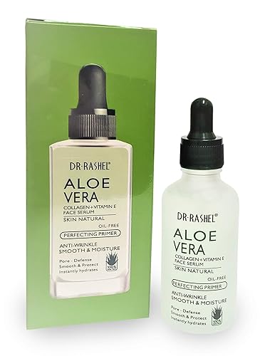 Miniatura 3 de Dr Rashel Aloe Vera Collagen + Vitamin E Face Serum | Anti - Wrinkle, Instantly Smooth Hydrates & Moisture Skin, Size 1.69 oz