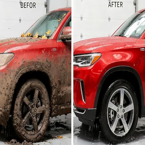 Miniatura 5 de Lavadora hidráulica extensible de alta presión Potente rociador de jardín para lavado de autos, limpieza de patio y riego automático. Flexible,