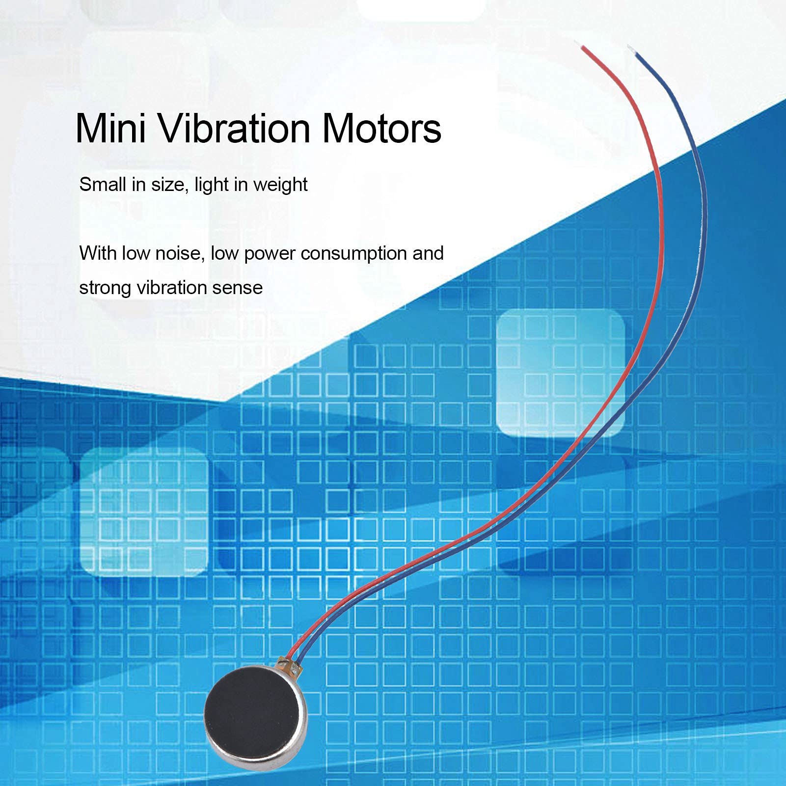 Amazon.com: 30 Pcs Mini Tiny Vibration Motors, Flat Quarter Button Type Vibrating  Motor, Micro DC Vibrating Motor, for Tablet Pager Mobile Cell Phone,  Household Appliances 10mm x 3mm : Industrial & Scientific