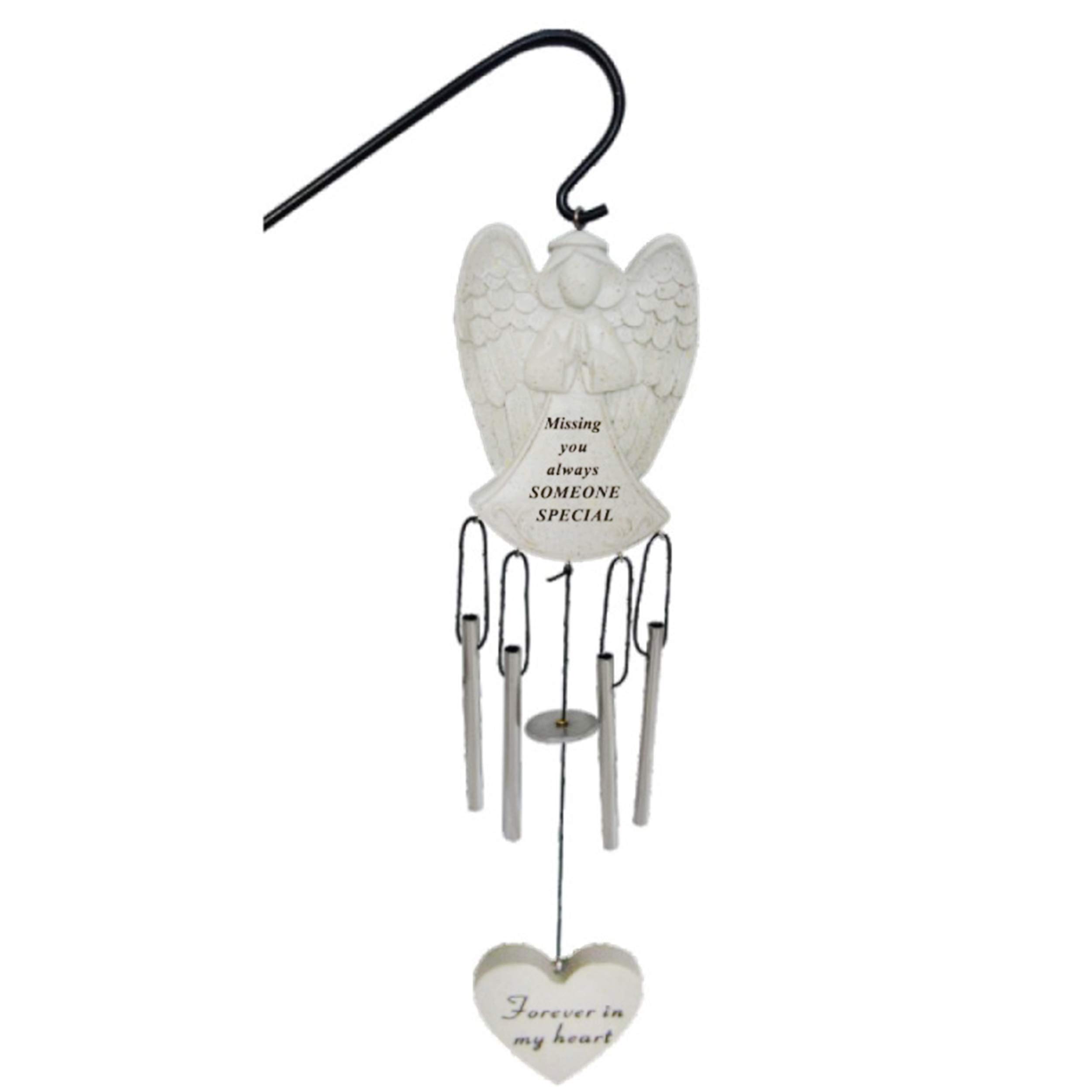 Angraves Someone Special Guardian Angel Miss You Always Graveside Memorial Wind Chime