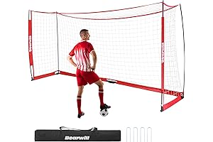 12X6FT Portable Large Soccer Goal for Backyard