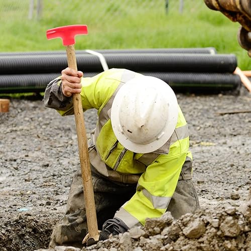 Miniatura 6 de TEHAUX Reemplazo del mango de pala de plástico 3 piezas de pala D mango de agarre bueno para proteger la mano accesorios de jardín para pala de