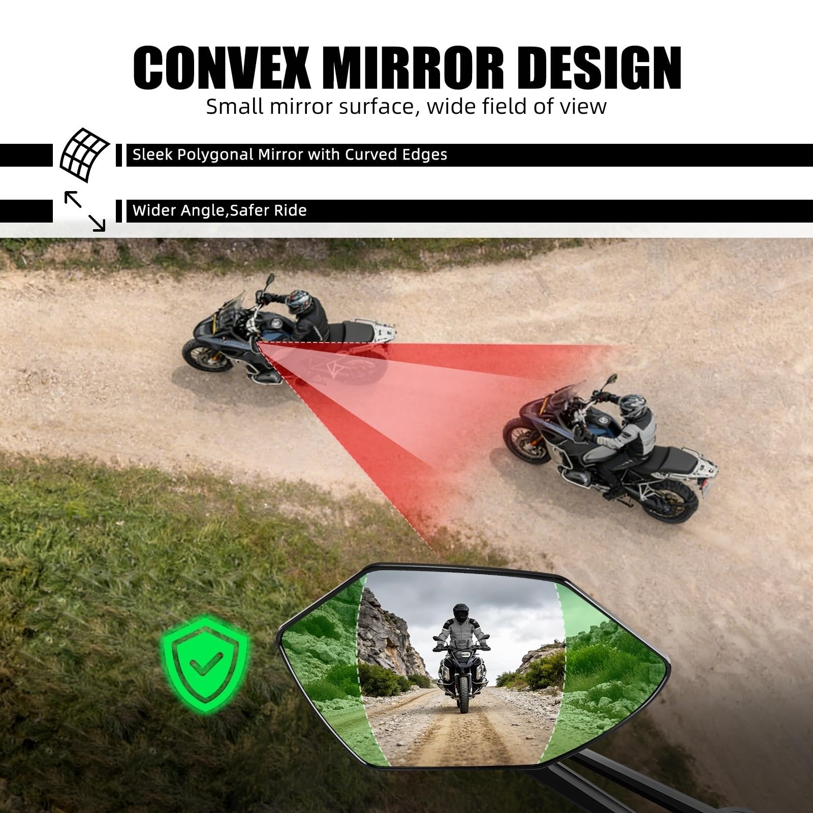 Motocyklowe Lusterka Wsteczne Do R1300GS R1250GS R1200GS ADV F650GS F800GS F850GS