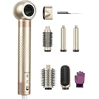 Bopcal Hair Styler 7 in 1, Phon Capelli Ionico