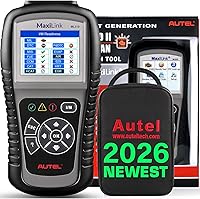 Vista 1 de Autel MaxiLink ML519, herramienta de escaneo OBD2 de modo 6 mejorado, herramienta de escaneo de diagnóstico automático, lector de código de fallo