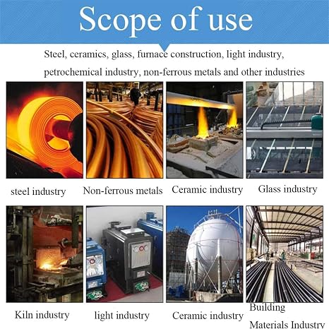 Ceramic Fibre Board, Ceramic Fibre Insulation Board for Steel/Ceramic/Glass/Oven, Width 200 mm, Length 300 mm, Thickness (5mm)
