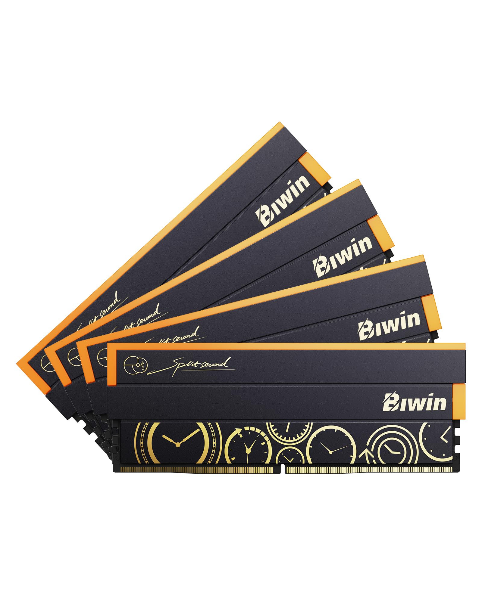 メモリー Biwin DW100 DDR5 6000MHz CL28 96GB BIWIN Black Opal DW100 DDR5 RGB RAM 192GB (48GB*4) 6000MHz CL28