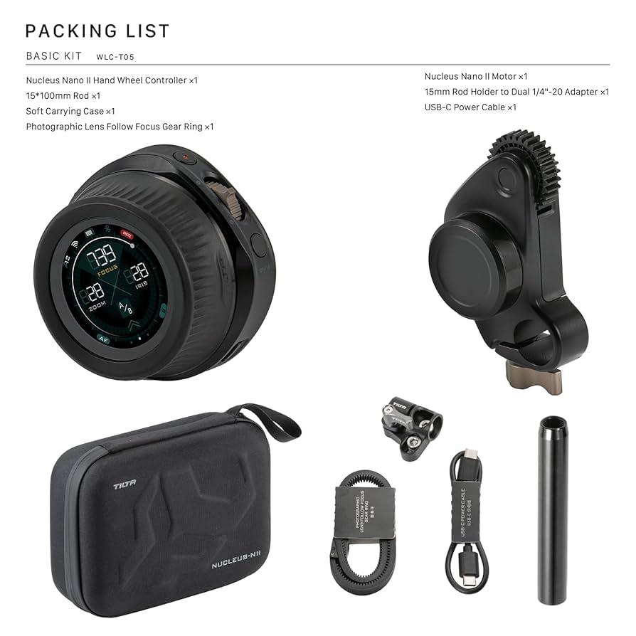 Tilta Nucleus Nano II Wireless Lens Control System