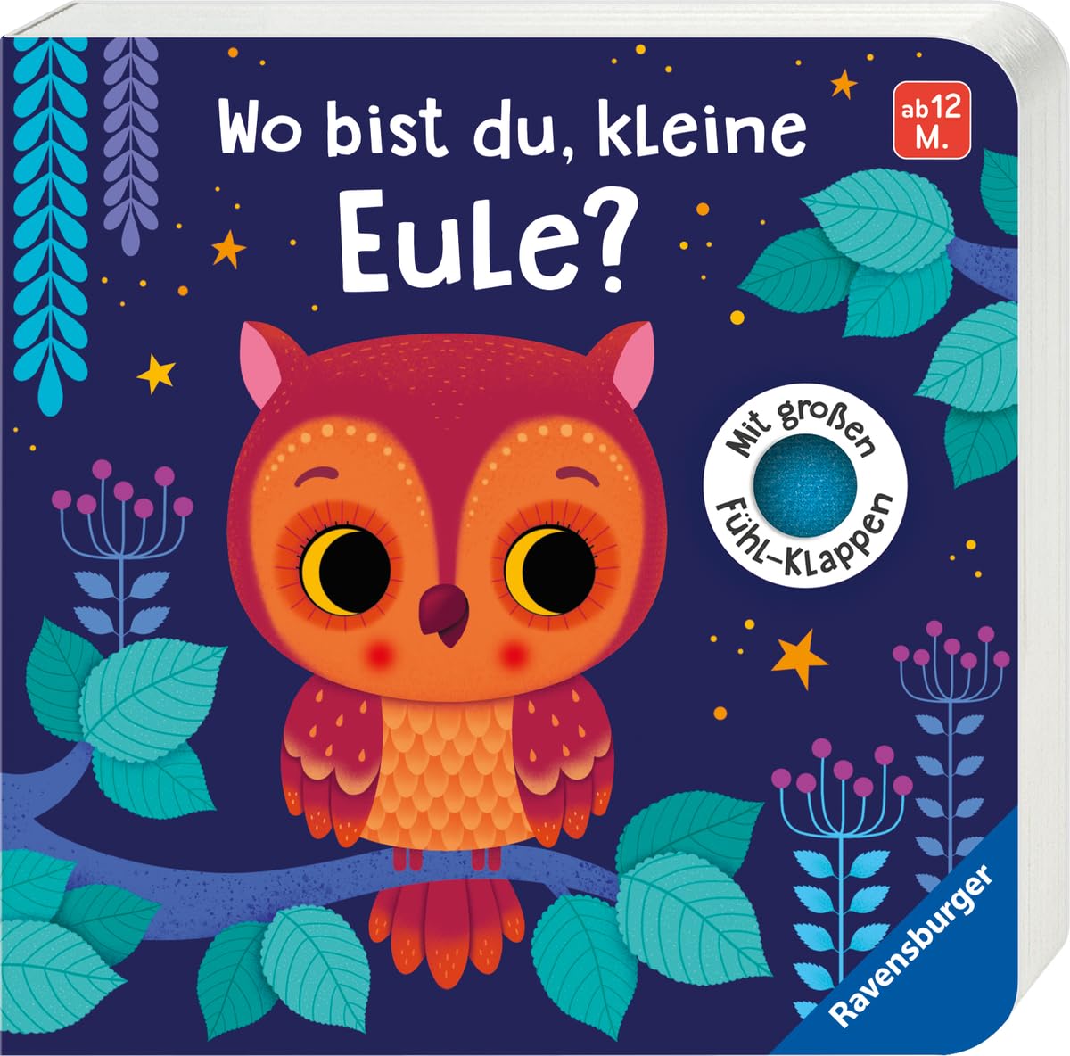 Wo bist du, kleine Eule?: Mit großen Fühlklappen