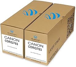 duston 2 x CRG703, 7616A005AA Black Toner Compatible with Canon LBP-2900 LBP-3000 HP 3052