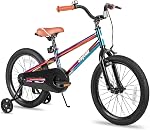 JOYSTAR Totem Enfants vélo pour 2-9 ans vieux garçons filles BMX Vélos de style 12 14 16 18 Vélo de pouce avec roues d'entraînement, Vélos pour enfants, Couleurs multipes