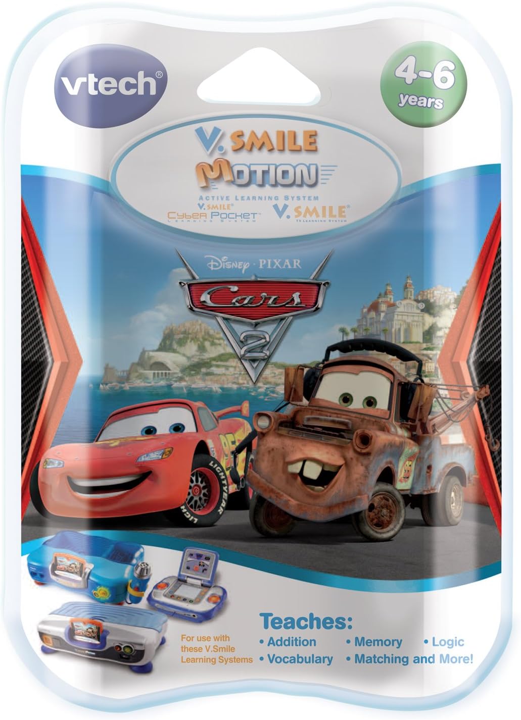 Electronics V.Smile Motion Software Cars 2 (Multi-Coloured)