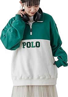 [コーエン] POLO BCS(ポロ・ビーシーエス) 別注スタンドハーフジップスウェットプルオーバー 75206410350