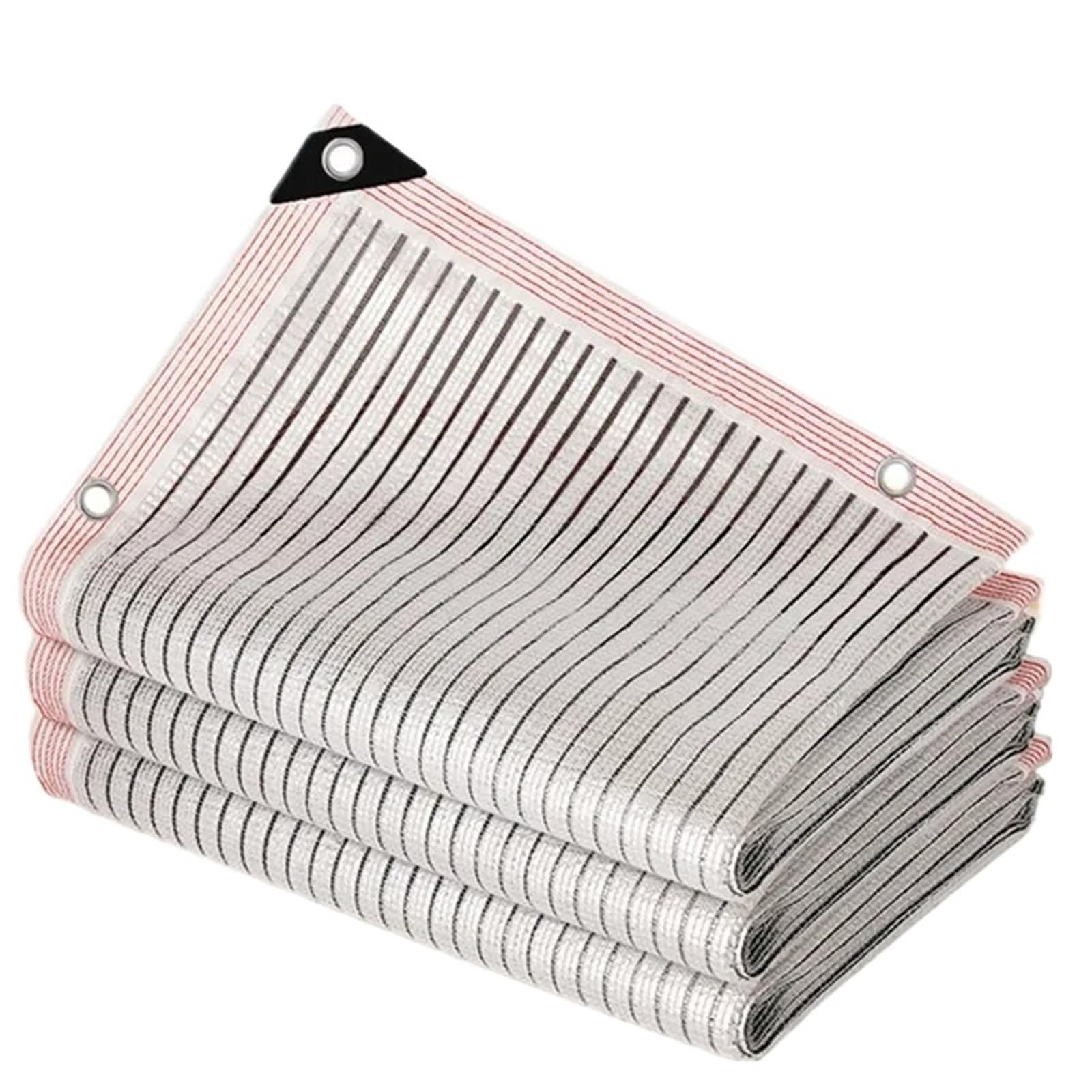 Filet pare-soleil réfléchissant 75% maille aluminium pour jardin
