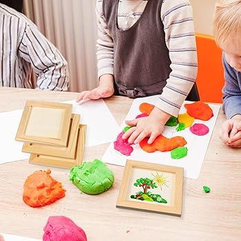 オッパフォトフレーム(小) 写真の向きを選ばないSQ木製額 tetra（テトラ） 2Lサイズ 1面