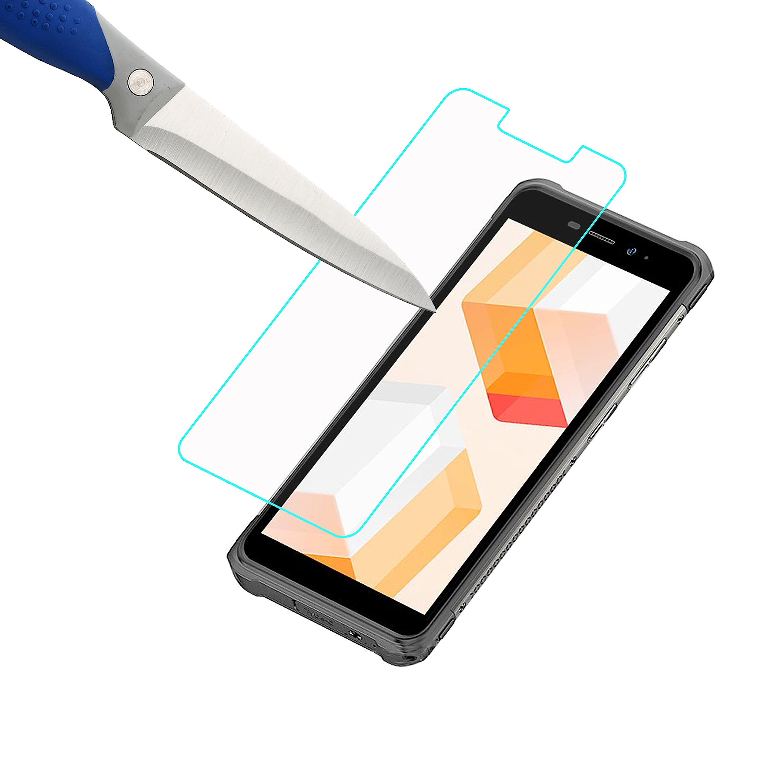 Mr.Shield Pellicola Protettiva In Vetro Temperato Per Ulefone Note 10 – [3 Pezzi] Anti Graffio 9H, Anti Impronte, Installazione Senza Bolle