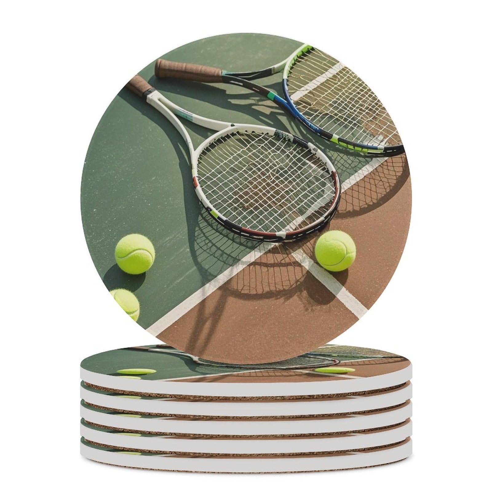 Dessous de verre céramique tennis de table haut de gamme
