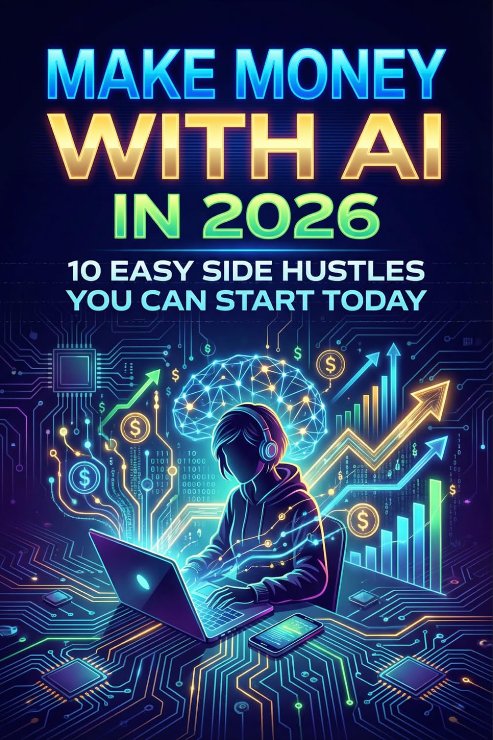 Make Money with AI in 2026: 10 Easy Side Hustles You Can Start Today: “No experience, no coding, and no big investment required”