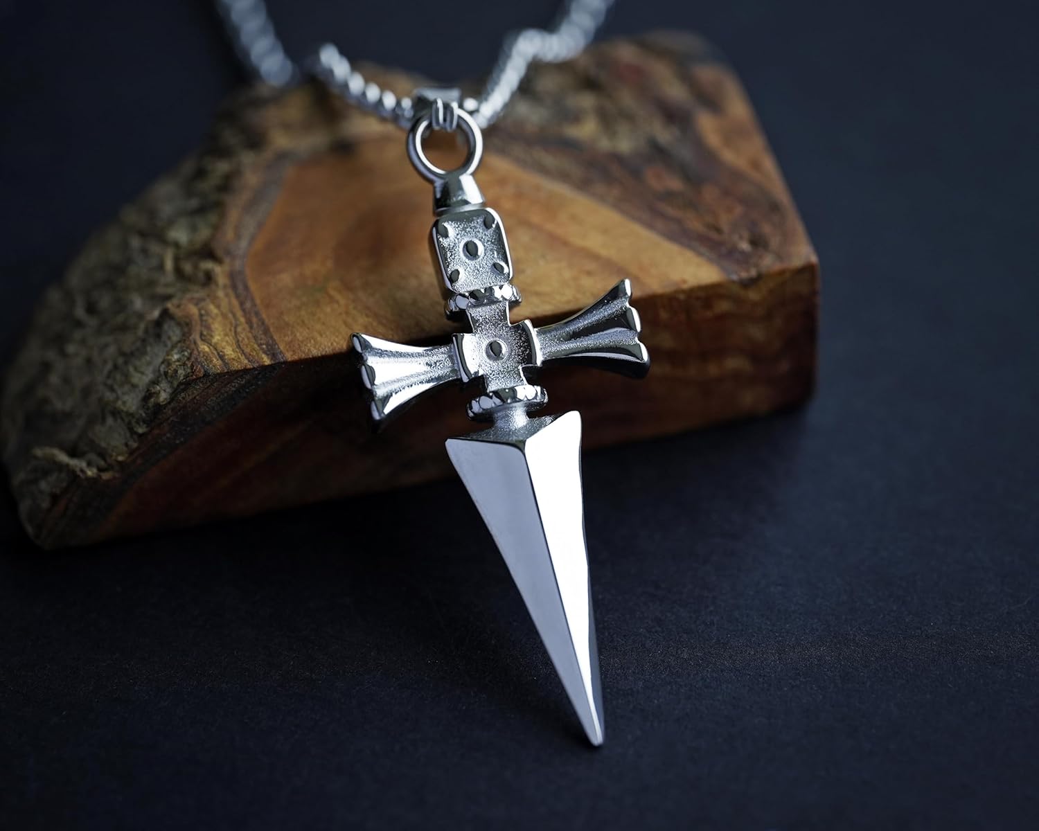 Judgement Chain Necklace Pendant Jewelry H x H Charm Big