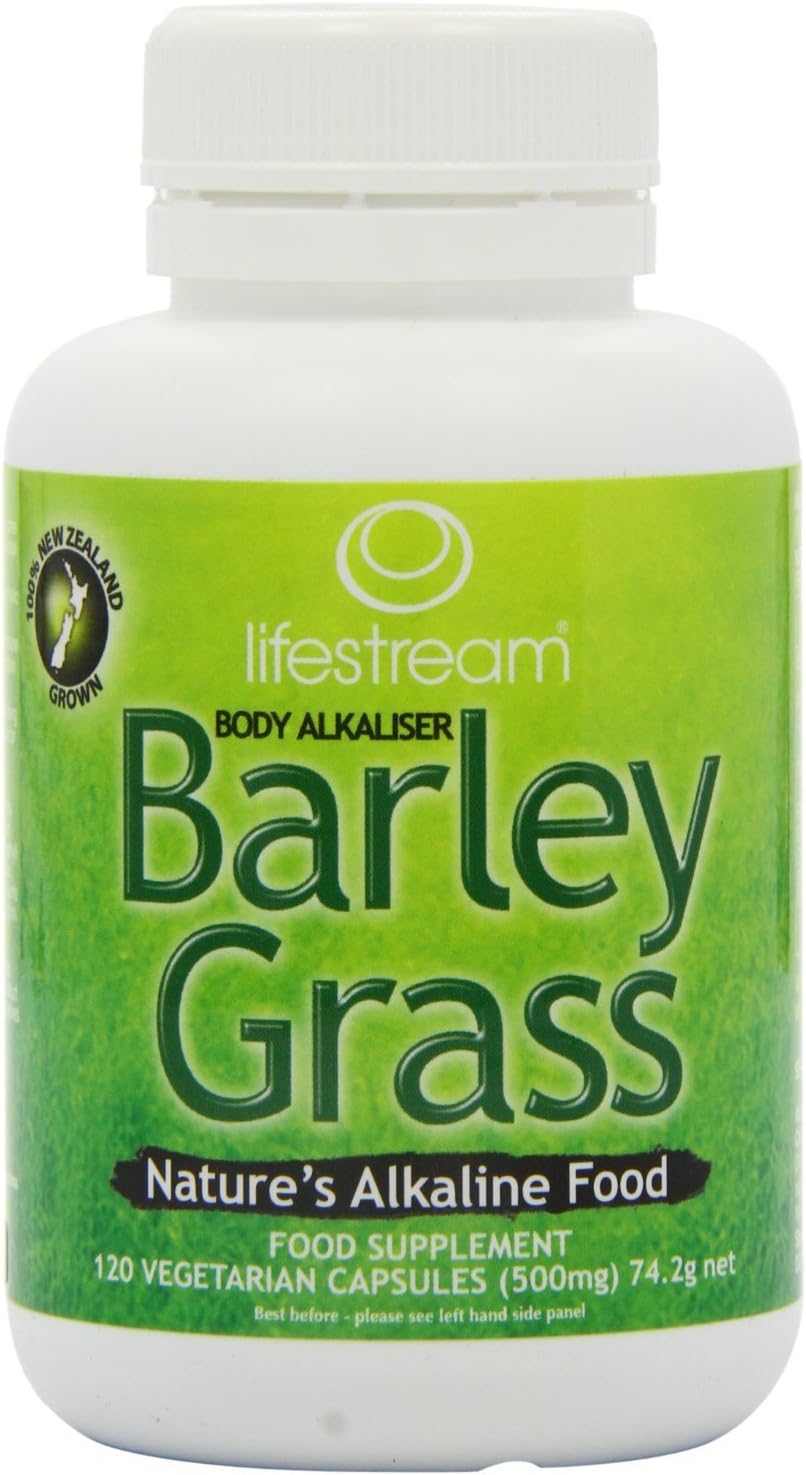 Lifestream Organic Barley Grass Powder (120 Capsules) Amazon.co.uk
