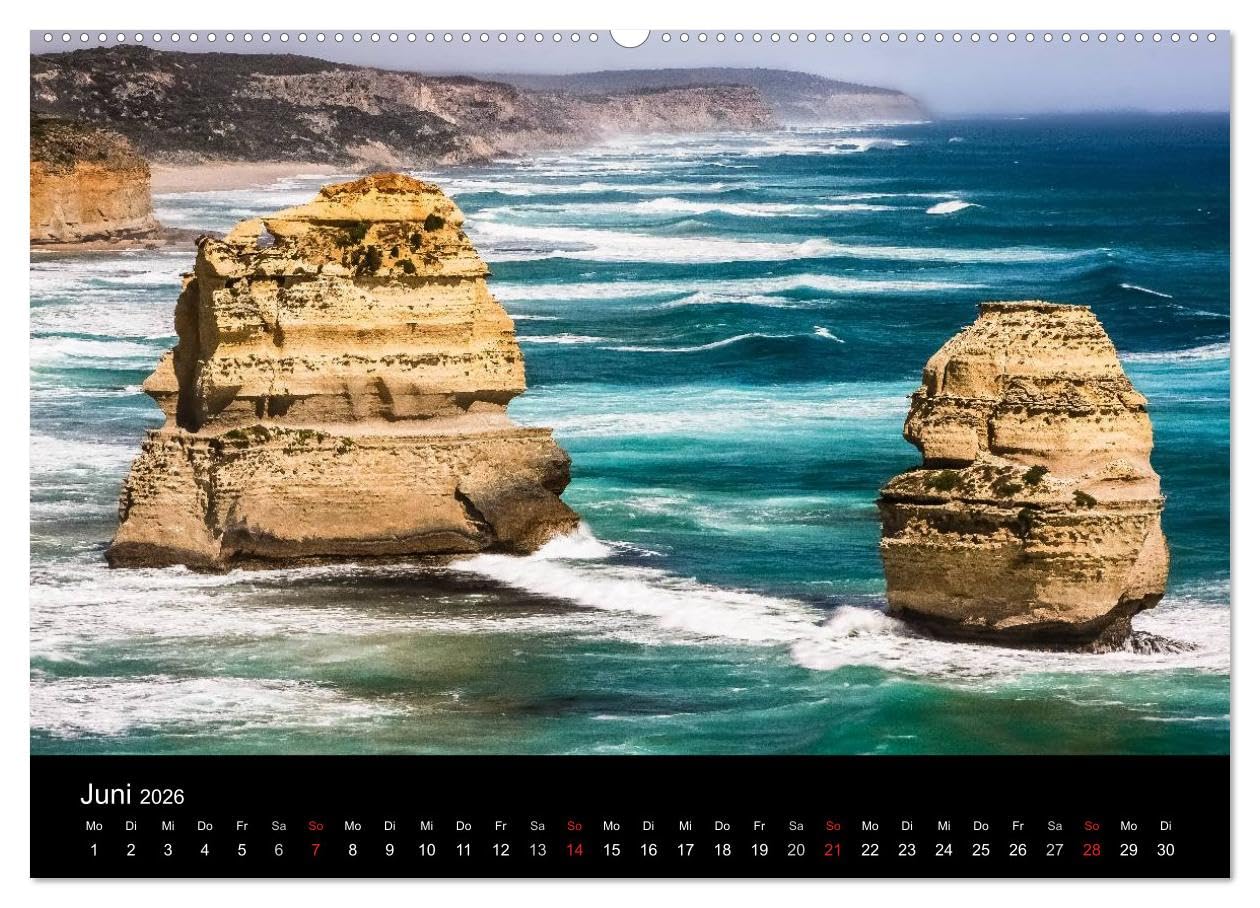 Australien 2026 Natur und Kultur (hochwertiger Premium Wandkalender 2026 DIN A2 quer), Kunstdruck in Hochglanz: Australiens faszinierenden Facetten - Natur und Kultur (CALVENDO Orte)